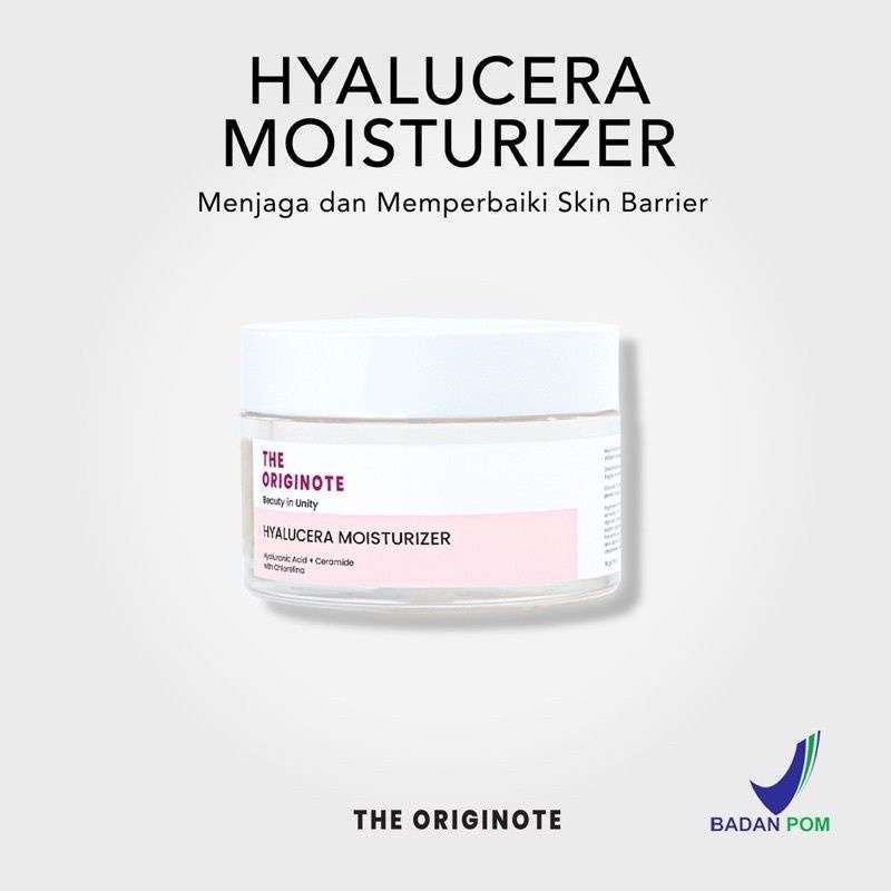 Jual The Originote Hyalucera Moisturizer Gel 50ml Pelembab Wajah