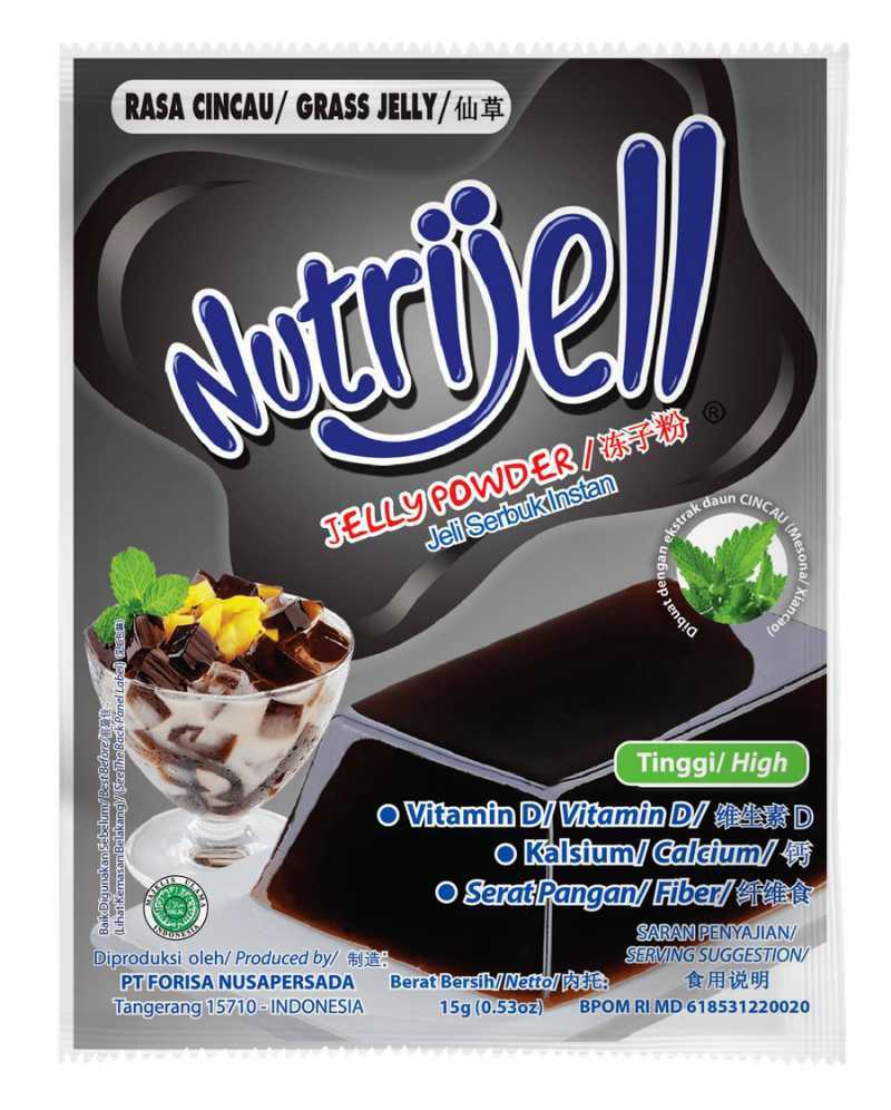 Jual Pudding Nutrijell RASA CINCAU HITAM 10gr cincau nutri jell powder