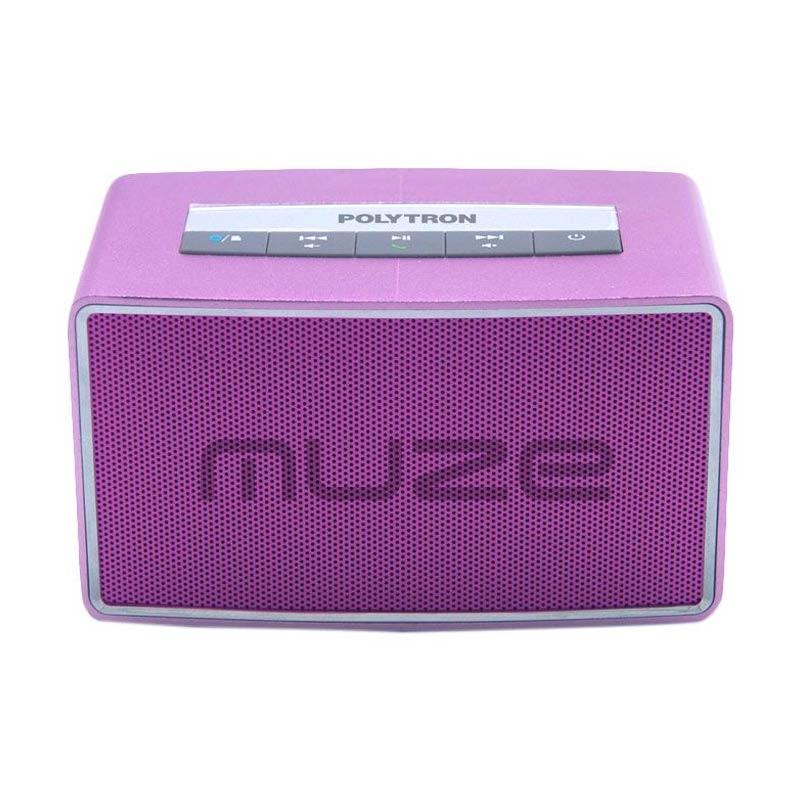 Jual POLYTRON Muze PSP-B1 Bluetooth Speaker - Pink Online