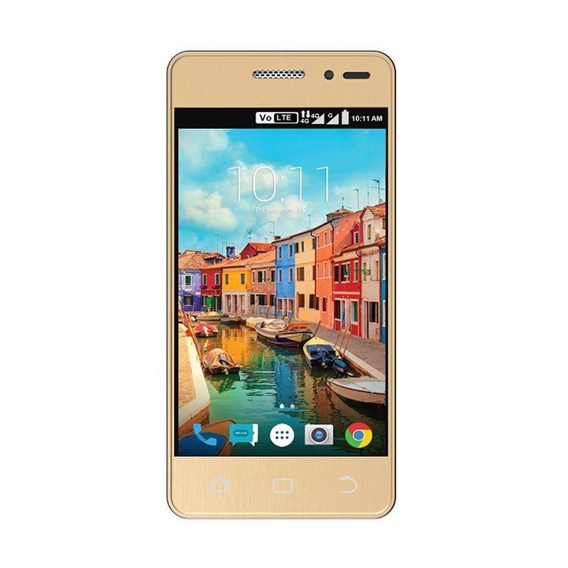 âˆš Smartfren Andromax A A16c3h Smartphone - Gold [8gb/2gb Ram] Terbaru