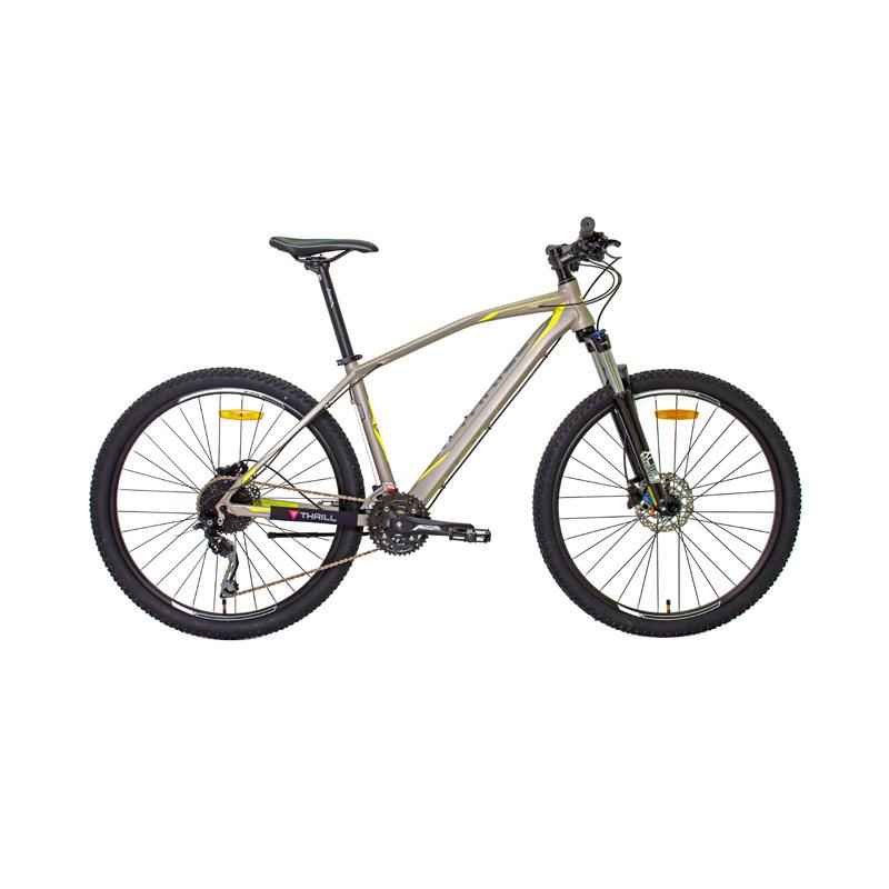  Jual Thrill Vanquish Elite Sepeda Gunung MTB Grey Green 