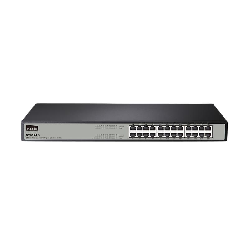 jual netis st3124g 24 port gigabit ethernet rackmount switch harga kualitas terjamin jual netis st3124g 24 port gigabit ethernet rackmount switch harga kualitas terjamin