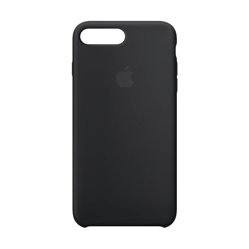 jual apple silicone casing for iphone 7 plus black jual apple silicone casing for iphone 7 plus black