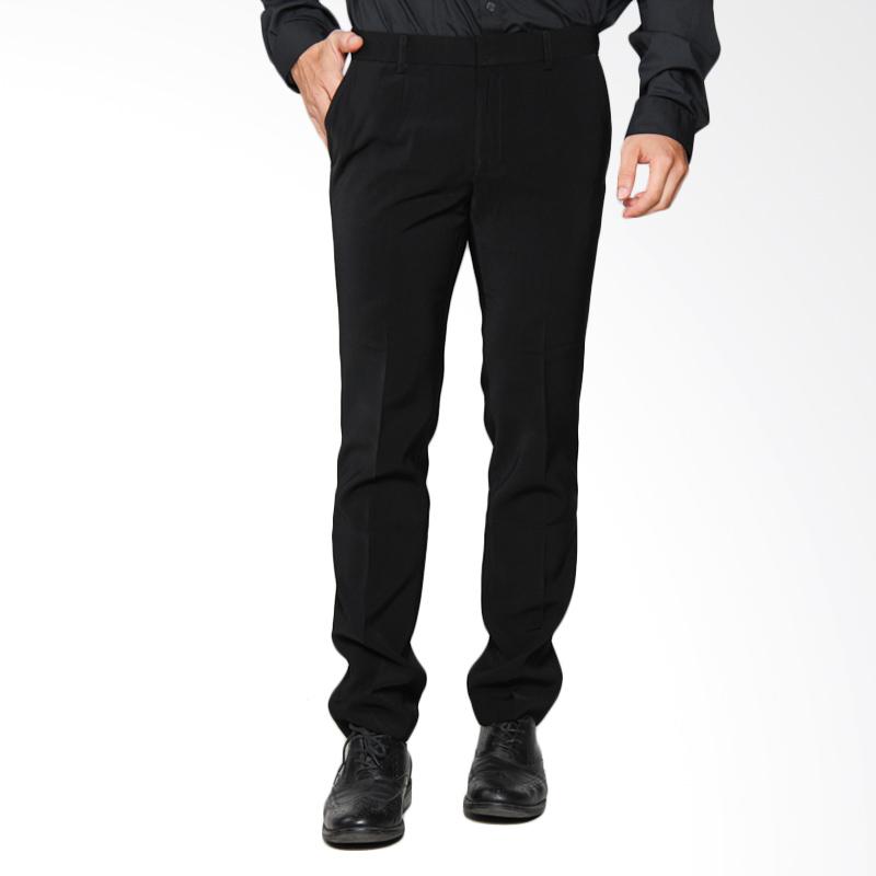 Jual Cardinal Formal Slim Fit Celana Formal Black jual cardinal formal slim fit celana formal black