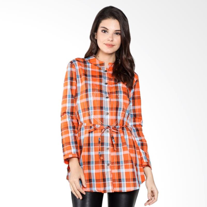 jual bratajaya razhifa tunic square kemeja wanita orange jual bratajaya razhifa tunic square kemeja wanita orange