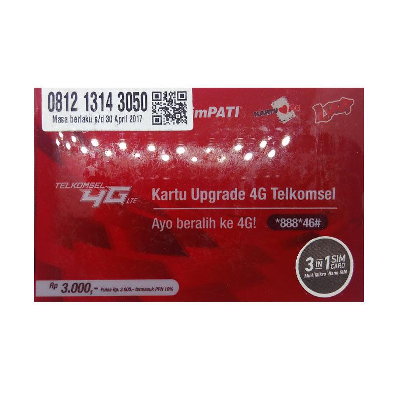 Jual Telkomsel Nomor Cantik Simpati 08 121314 3050 Kartu