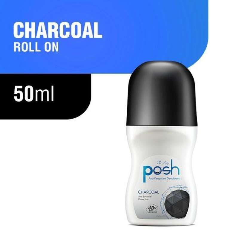 Jual Posh Charcoal Deodorant Roll On 50 mL di Seller Toko Bersahaja