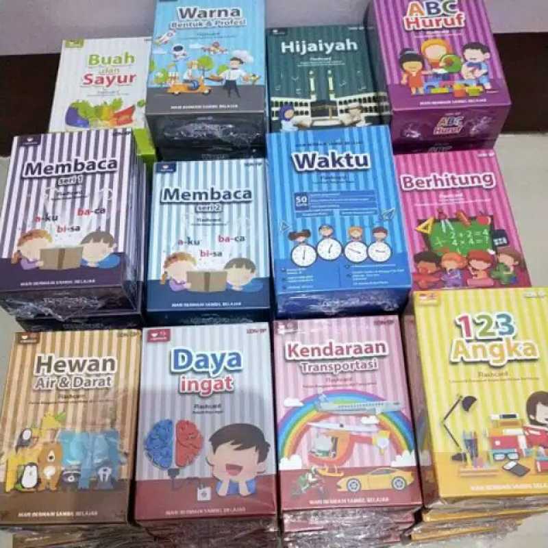 Jual Avita.id Flash Card Mainan Edukasi Kartu Pintar Belajar Balita ...