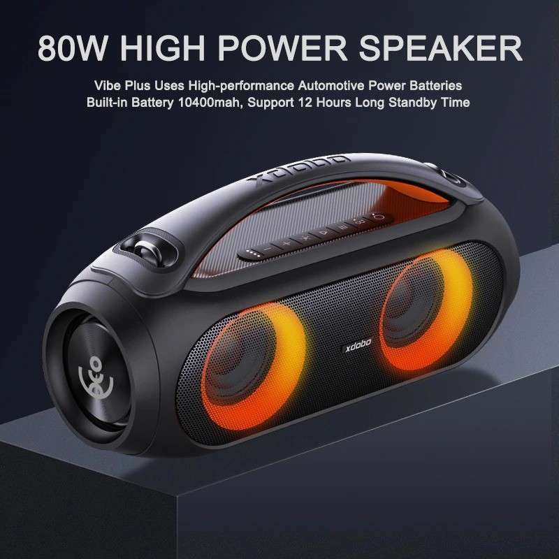 Jual Xdobo Vibe Plus 80w Portable Wireless TWS Bluetooth Speaker di