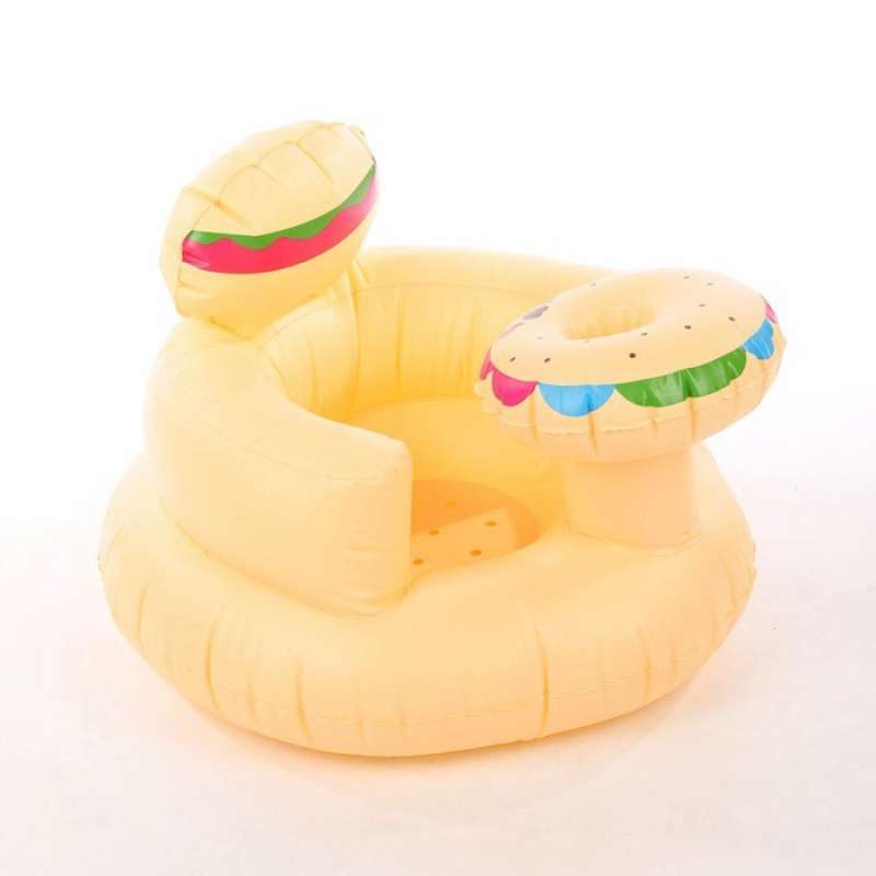 Jual Sofa Bayi / Kursi Bayi Untuk Belajar Duduk & Makan Model Hamburger