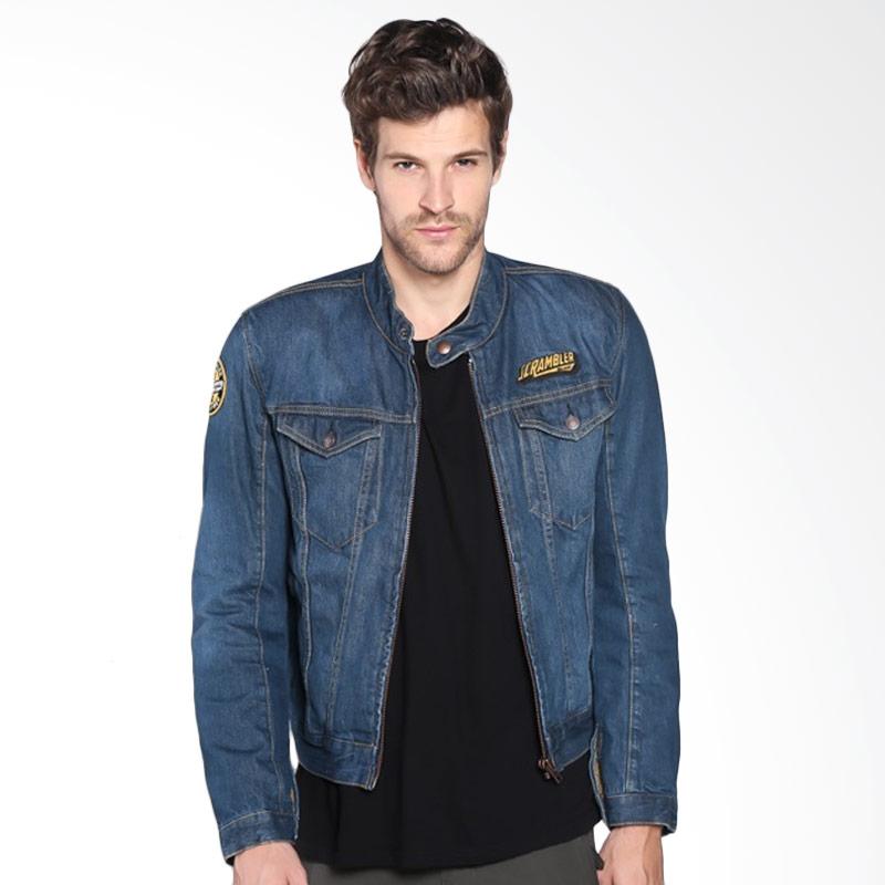 Jual Ducati Scrambler Trucker Patch Men  Levis  Jaket  Motor 