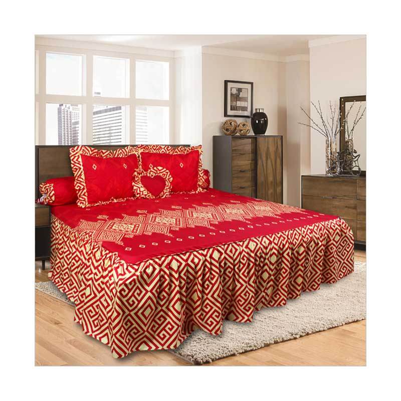 Jual iCaliforniai Motif Songket iRumbaii Set iSpreii 180 x 200 Jual iCaliforniai Motif Songket iRumbaii Set iSpreii 180 x 200