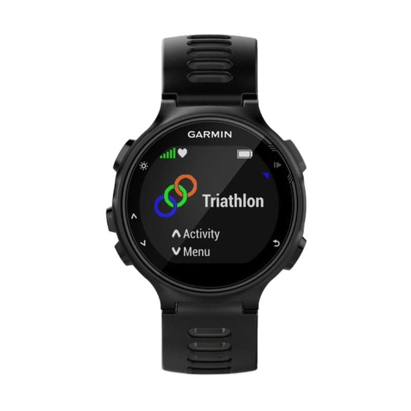 Jual Garmin Forerunner 735XT Smartwatch Black Grey O   nline