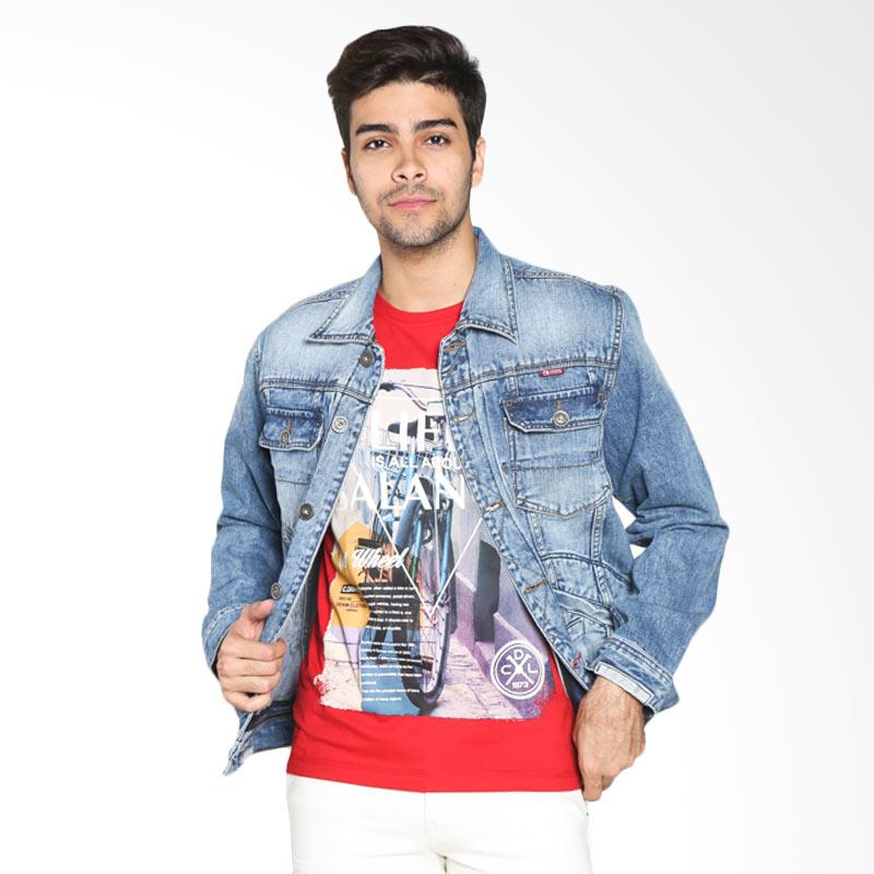 Jual Cardinal Jeans Slim Fit Denim CJIX002 02 Jaket Pria Jual Cardinal Jeans Slim Fit Denim CJIX002 02 Jaket Pria