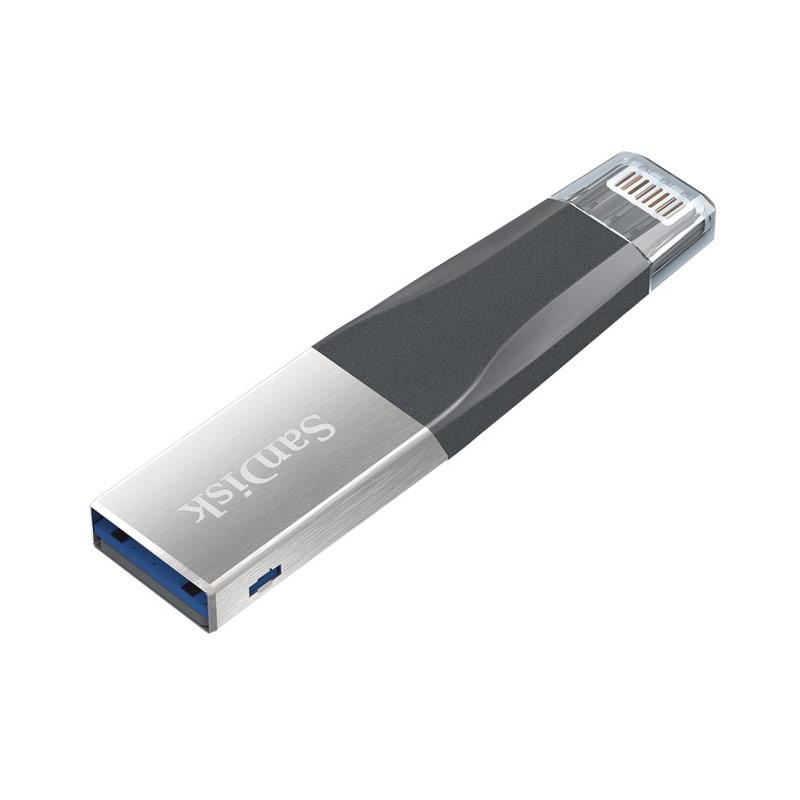 Jual SanDisk iXpand Mini 128GB USB 3.0 Flash Drive for iPhone iPad di