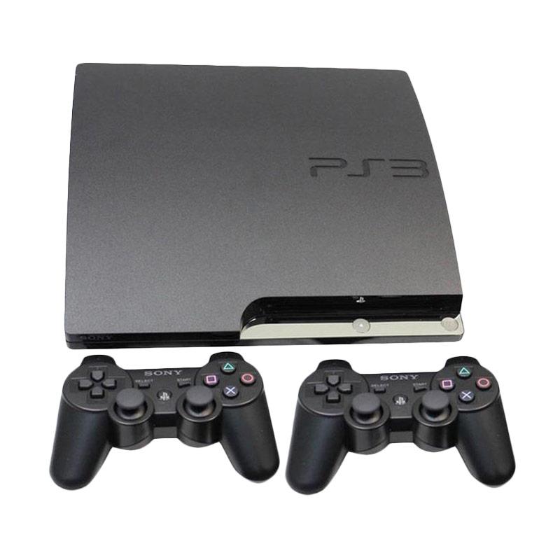 Jual Sony PS3 Slim CFW 20xx Game Console with Stick [HDD 160 GB] di
