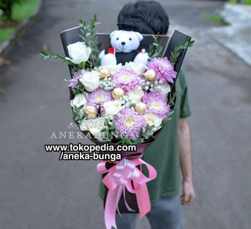 Promo Bunga Wisuda Fresh Boneka Toga Graduation Gown Doll Flower