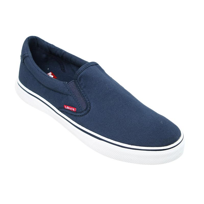 jual levi s sneaker nicholas slip on sepatu pria navy jual levi s sneaker nicholas slip on sepatu pria navy