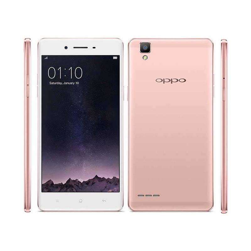 Jual oppo f1s 4g smartphone rose gold free mmc memory card 