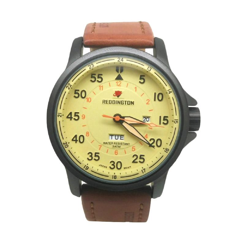 harga reddington jam tangan pria tali kulit original r 3028 brown leather yellow pricenia harga reddington jam tangan pria tali kulit original r 3028 brown leather yellow pricenia