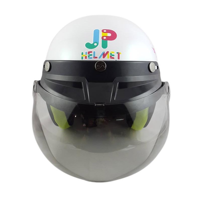 Jual Jp Helmet Retro Kids Pinkie Pie Helm Anak Pearl White Di Seller