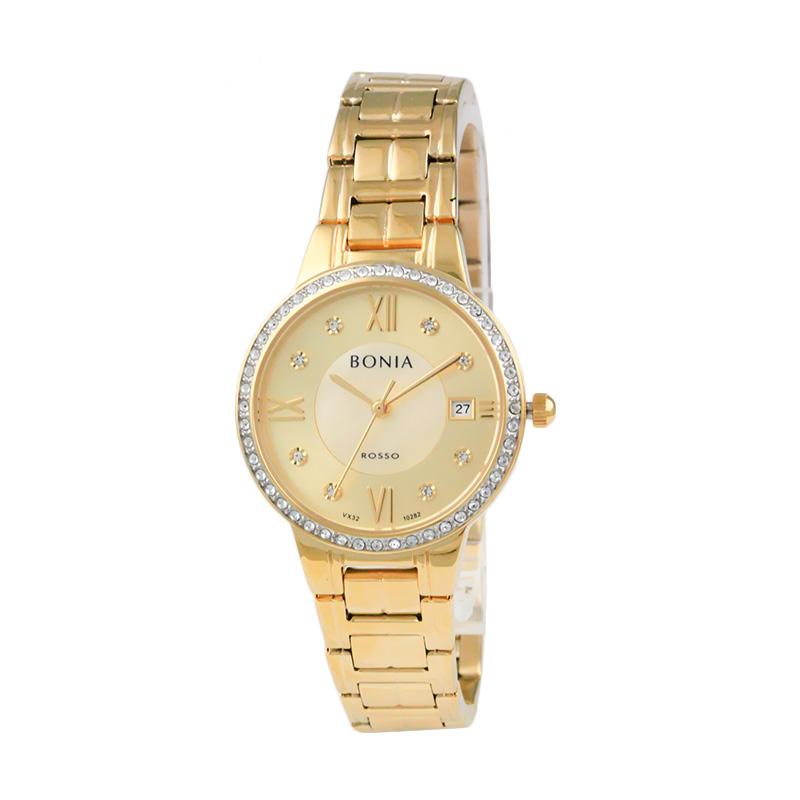 Harga BONIA BN10091-2223S Gold Jam Tangan Wanita ...