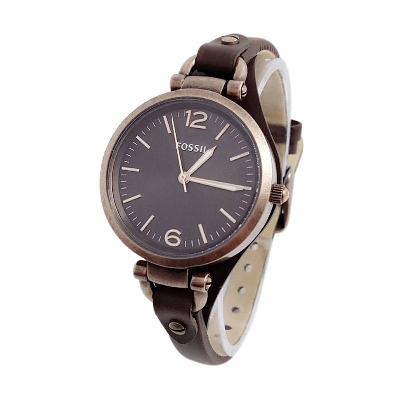 jual fossil es 3200 leather jam tangan wanita jual fossil es 3200 leather jam tangan wanita