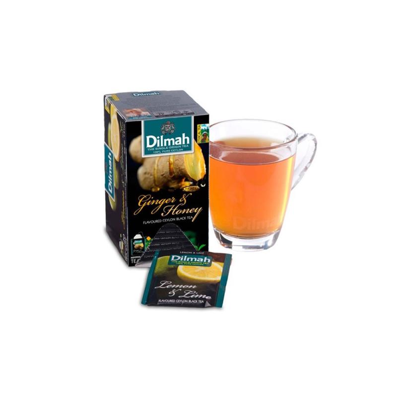 Jual Dilmah Ginger & Honey Tea Foil Envelope Teh Celup [20 sachet] di
