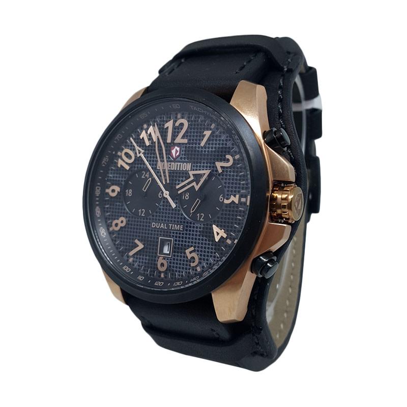 Harga Expedition Analog Jam Tangan Pria - Rose Gold Hitam 