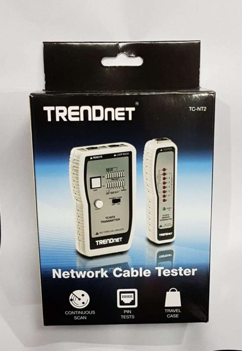 Promo Network Cable Tester TCNT2 Diskon 23 di Seller