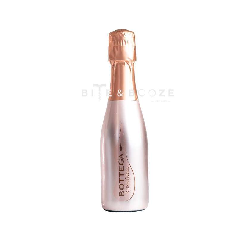 Promo Bottega Rose Gold Brut 200ml (MINI) Champagne Diskon 23 di