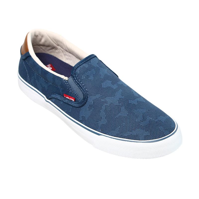 Jual Levi s Sneaker Justin Slip On Sepatu Pria Royal Jual Levi s Sneaker Justin Slip On Sepatu Pria Royal
