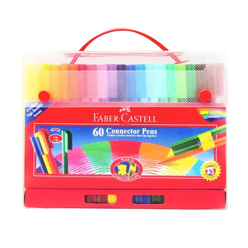 Jual Faber Castell 60 Connector Pens Gift Set Spidol [60