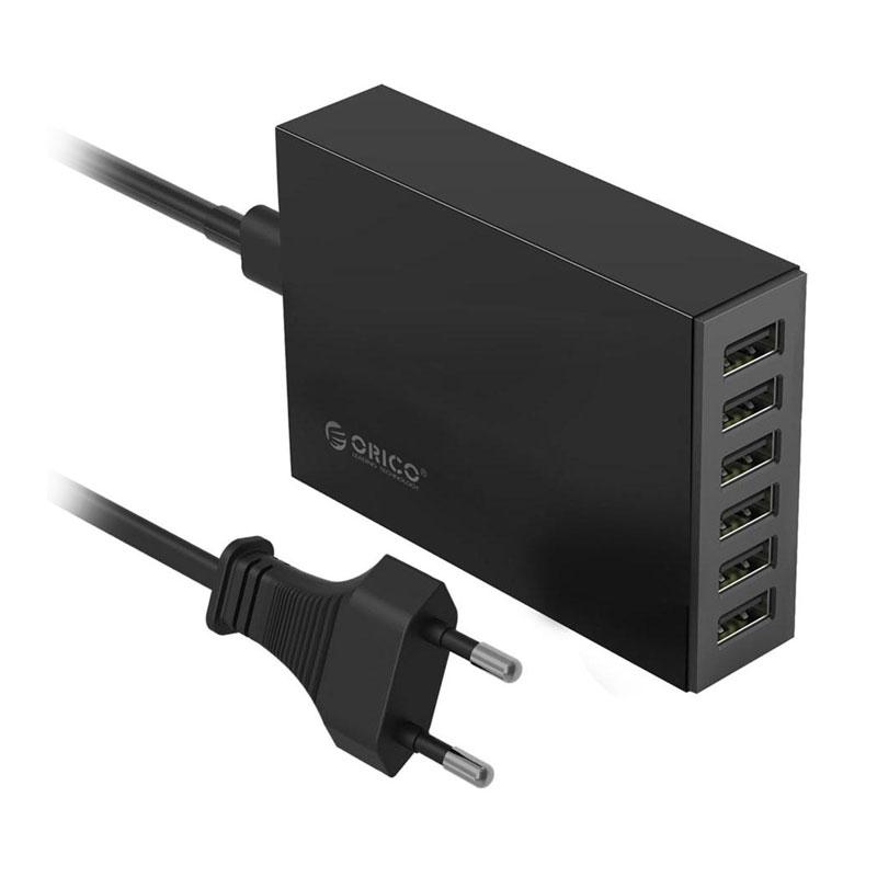 Jual Orico Csl 6u Eu Usb Desktop Charger Hitam 6 Port jual orico csl 6u eu usb desktop charger hitam 6 port