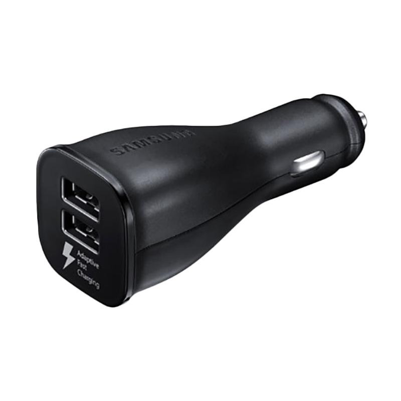Jual Samsung Car Charger - Hitam [2x USB/Adaptive Fast