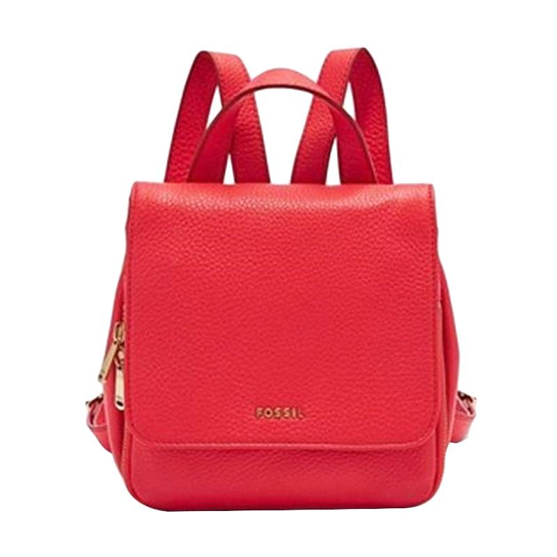 Jual Fossil ZB 6731616 Preston Small Tomato Backpack Tas