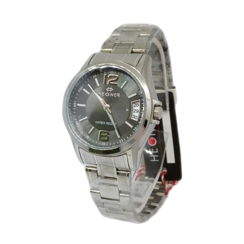 jual hegner 600153 a analog tali rantai jam tangan wanita silver hitam harga jual hegner 600153 a analog tali rantai jam tangan wanita silver hitam harga