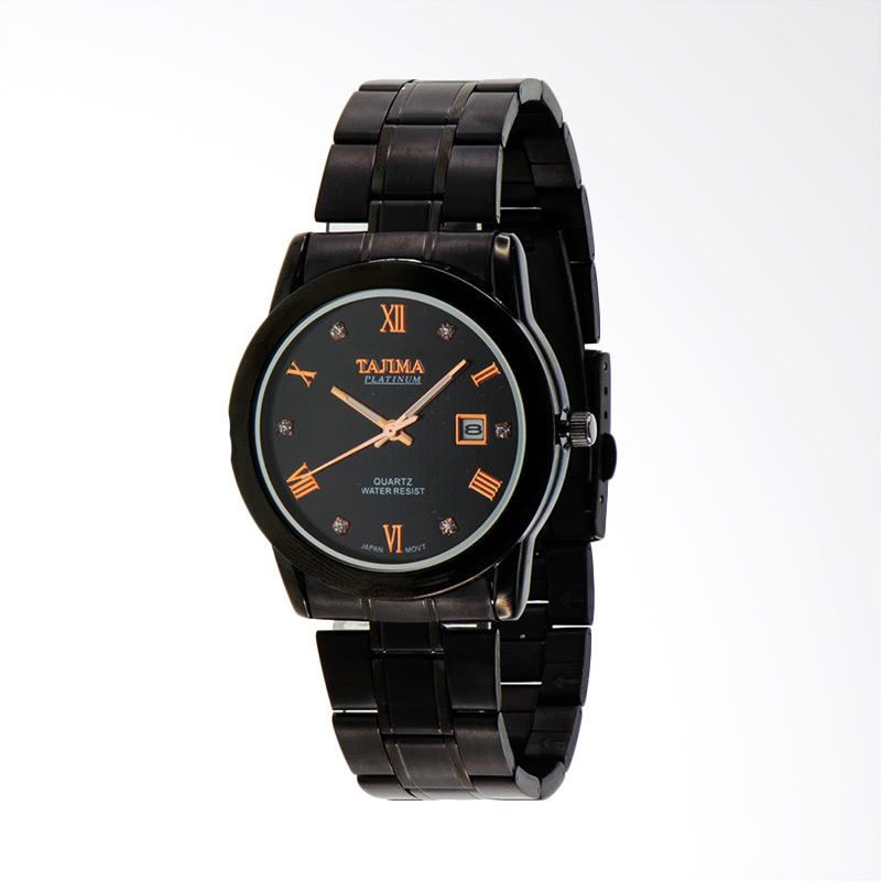 Harga Tajima Date Analog Stainless Steel Jam Tangan Pria 