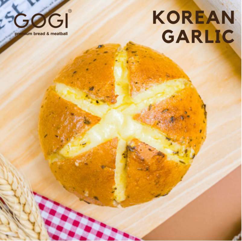 Jual GOGI Indonesia Korean Garlic Cream Cheese Bread Korean Garlic