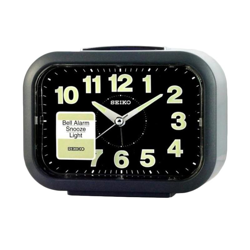 Jual SEIKO QHK026K Analog Lumibrite Quiet Sweep Alarm 