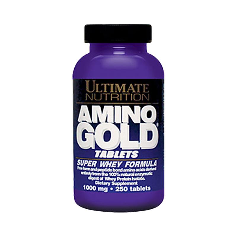Jual Ultimate Nutrition Amino Gold Suplemen [250 Tablet] di Seller ...