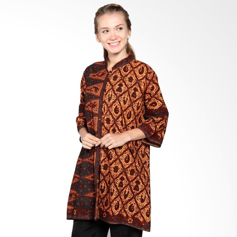 Jual Batik Distro BA7910 Blus Wanita Tunik Shanghai