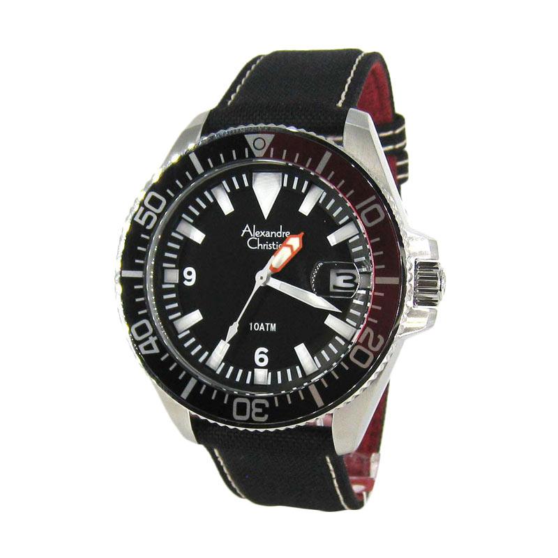 Jual Alexandre Christie 6435 Jam Tangan Pria - Black 