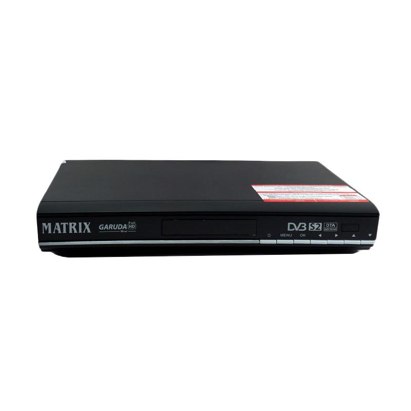 Jual Matrix Garuda HD PVR MPEG4 Receiver Parabola - Merah [Prepaid] di