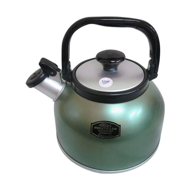 jual maspion whistling kettle rigoletto teko air hijau jual maspion whistling kettle rigoletto teko air hijau
