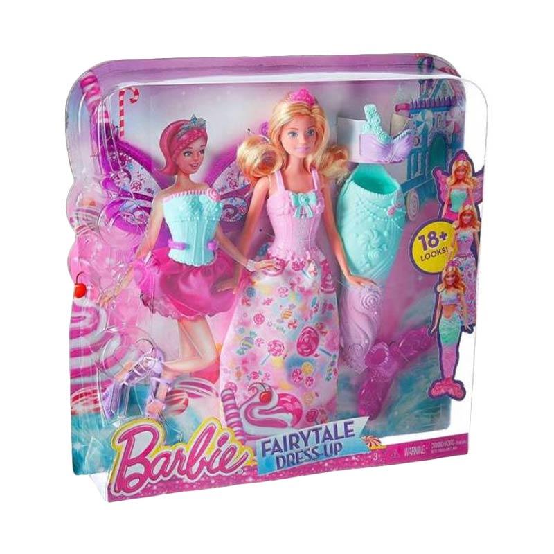 Jual Barbie Fairytale Dress Up Gift Set (18 Styles) Original Item Di