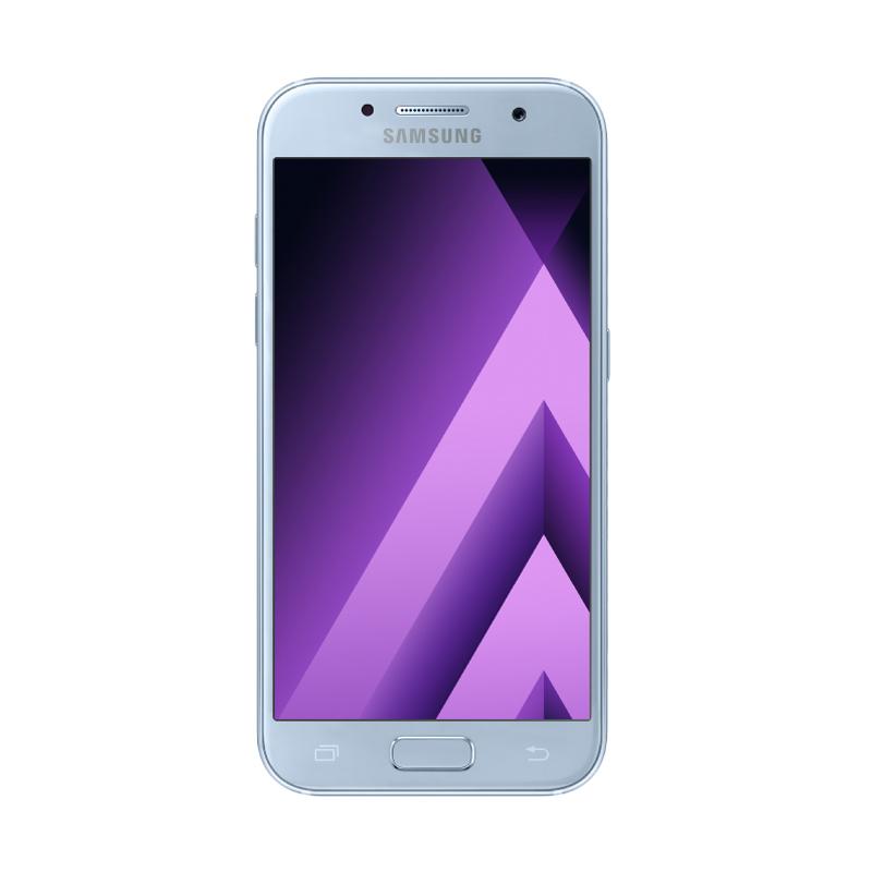 âˆš Samsung Galaxy A3 2017 Sm-a320 Smartphone - Blue