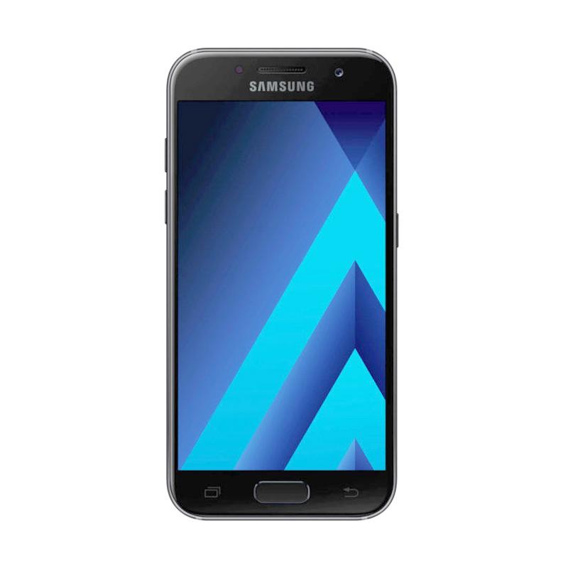 Jual Samsung Galaxy A3 SM - A320 Smartphone - Black [16GB/ 2 GB/ 2017