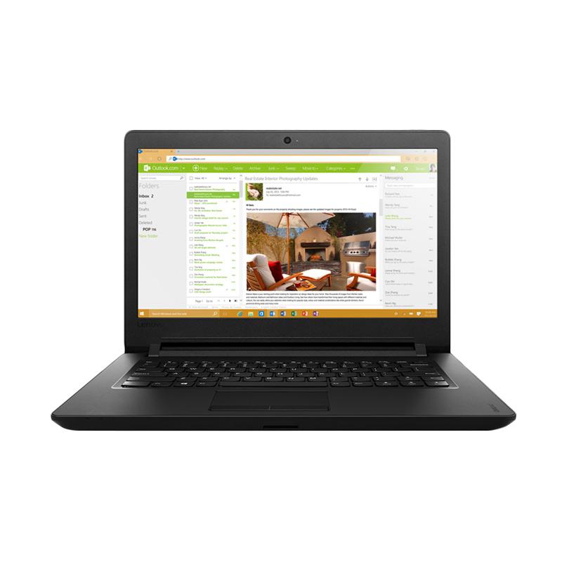 âˆš Lenovo Ideapad 110-14isk-44id Notebook - Black [ci3/4gb