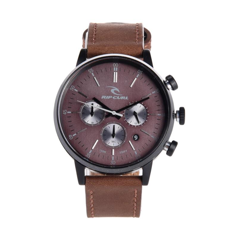 rip curl drake leather watch